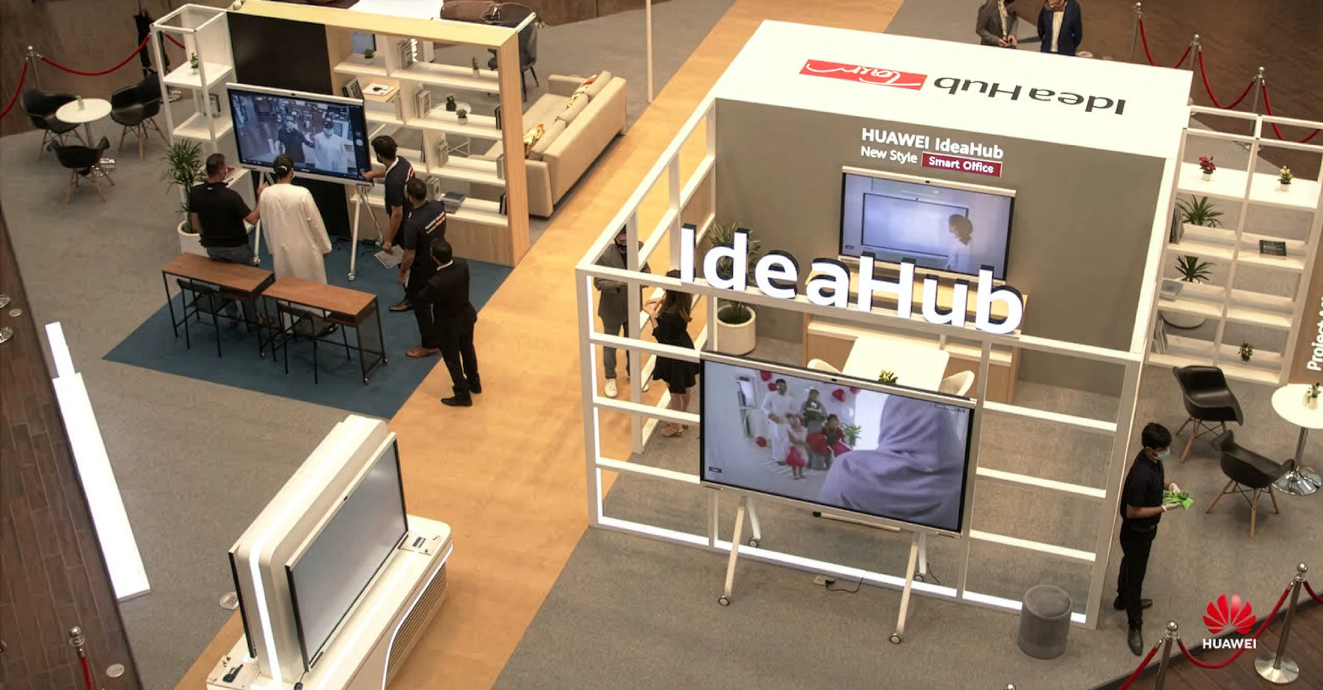 Huawei IdeaHub launch film production in Dubai